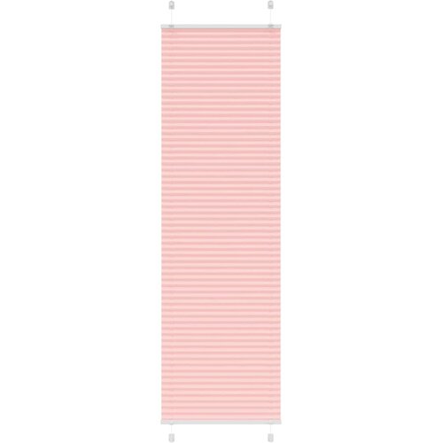 vidaXL Plisirana zavesa roza 55x200 cm &scaron;irina blaga 54,4 cm poliester, (5000298127) Cene