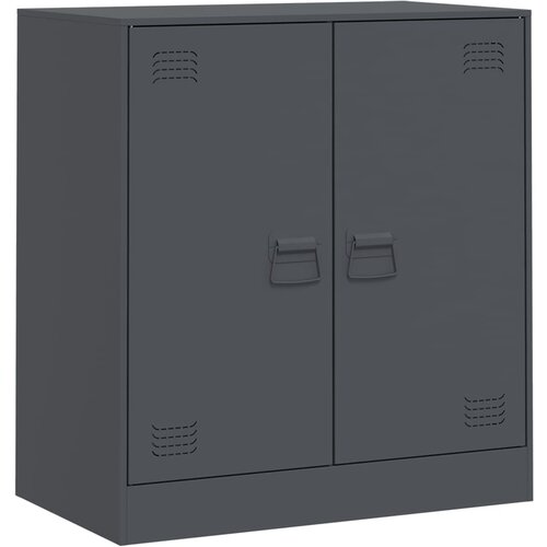 Maison Chic Komoda - Predalnik antracitna 67x39x73 cm jeklo, (21716019) Slike