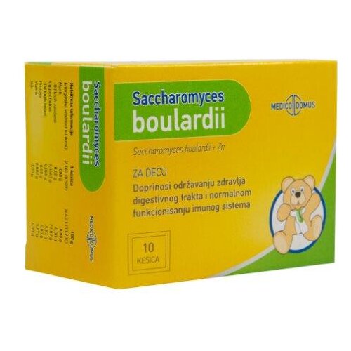 Medico Domus saccharomyces boulardii Probiotik za decu, 10 kesica Slike
