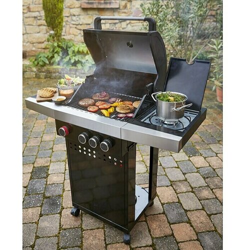 GRILLSTAR plinski roštilj atlanta ii 350-1 (broj plamenika: 3, dimenzija rešetke za pečenje: 50 x 41,5 cm) Cijene