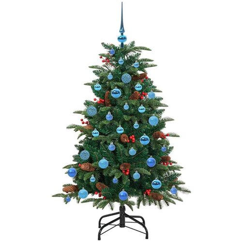 VidaXL Umjetno božićno drvce Zelena 150 cm PVC i Metal i Plastika Slike
