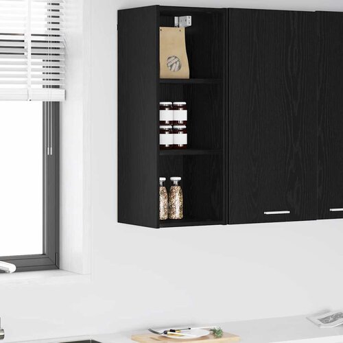 Viseći ormarić Crni hrast 30 x 29,5 x 80 cm Konstruirano drvo Cijene