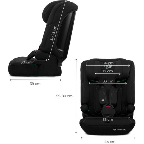 Kinderkraft Otro&amp;scaron;ki avtosedež Kinderkraft I-COMFY i-Size 9-36 kg (76-150 cm) brez Isofixa, roza Slike