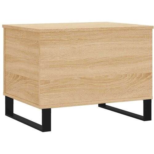 VidaXL Stolić za kavu boja hrasta 60 x 44 5 x 45 cm konstruirano drvo Slike
