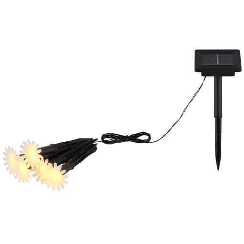 Globo 36354-5 - LED solarni lanac 5xLED/0,06W/3V IP44 cvetovi Slike