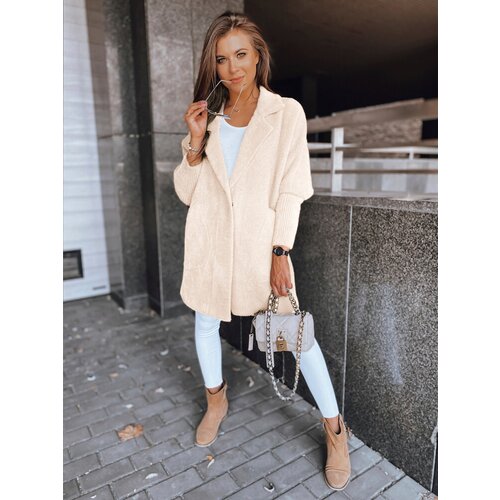 DStreet Women&amp;#039;s alpaca coat RITA II light beige z Slike