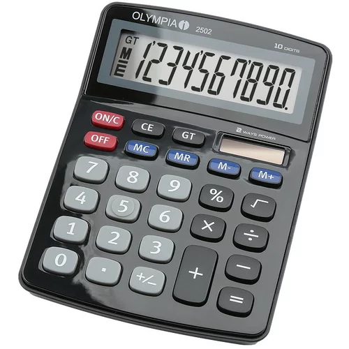  Kalkulator olympia 10-mestni 2502 105x144x27mm OLYMPIA KALKUL N