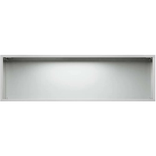  Vrtna saksija Srebrna 80 x 30 x 30 cm Pocinčani čelik - Pocinčani čelik 80 x 30 x 30 cm 1 Slike