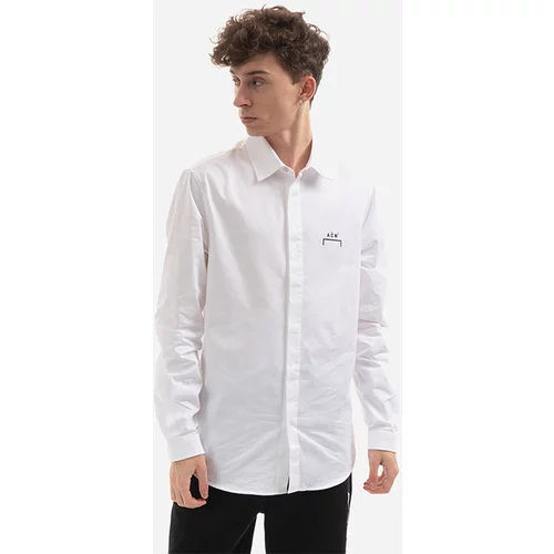 A-COLD-WALL* Pamučna košulja Shirt Cotton Twill boja: crna, ACWMSH053.-WHITE