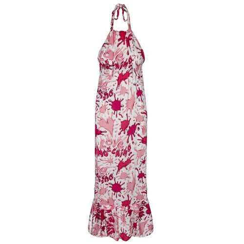 Love Moschino - Dugačka letnja haljina u roze nijansama Slike