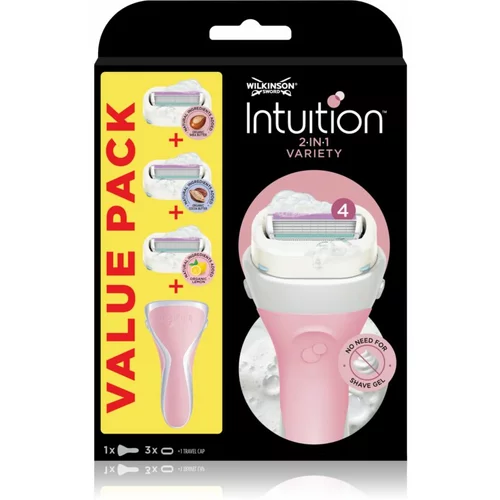 Wilkinson Sword Intuition Variety Edition set za brijanje za žene