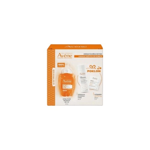 Avene SUN Ultra fluid SPF50+ PROMO KUTIJA Cijene