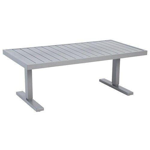 SUNFUN Maja Vrtna miza (Do x &amp;Scaron; x V: 138,5 x 70 x 72 cm, Siva) Slike