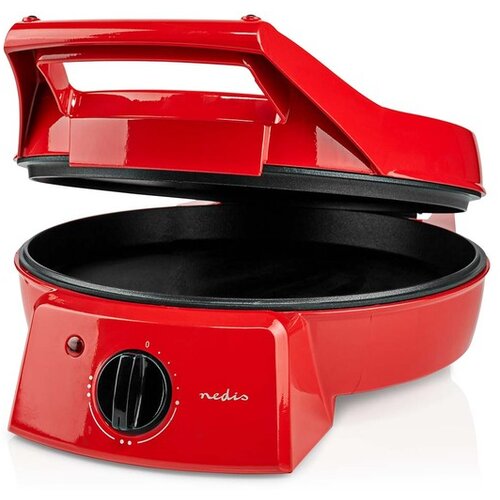 Nedis FCPM100FRD Aparat za pizzu i ro&amp;scaron;tilj 1800 W crveni Slike
