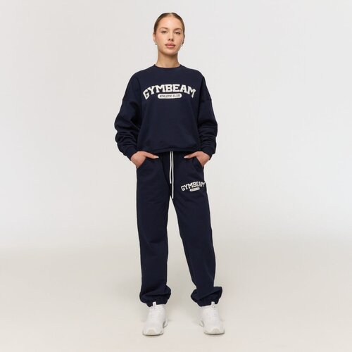 GymBeam Ženski duks Varsity Blue S Slike