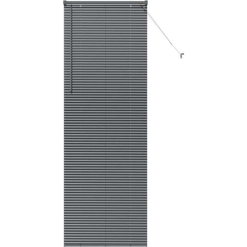 vidaXL Venecijanske žaluzije Temno siva 220 x 75 cm Aluminij, (5000178586) Cene