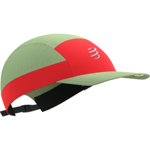 Kapa Compressport 5 Panel Light Cap Nile/Fluo Red Cijene