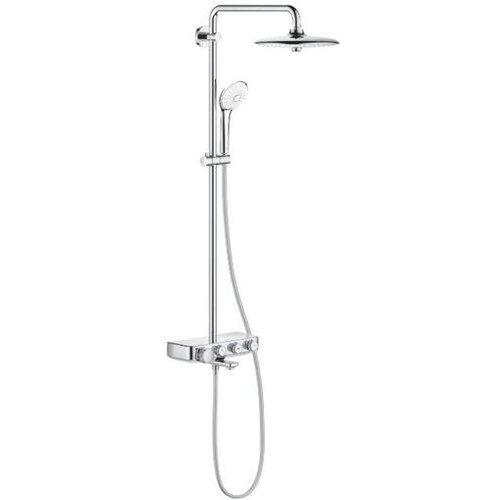 Grohe tu&amp;scaron; set Euphoria SmartControl System 260, s termostatsko armaturo, krom, stenska montaža, 26608000 Slike