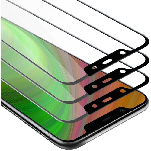 Cadorabo Nokia 7.1 - Za&scaron;čitna folija v transparentno s čarno - 3-pack Kaljeno steklo za za&scaron;čito zaslona s trdoto 9H in 3D dotikom, (20547918) Cene