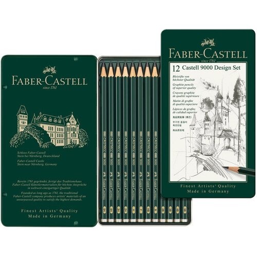  SET CASTELL 9000 DESIGN FABER-CASTELL 119064 Slike