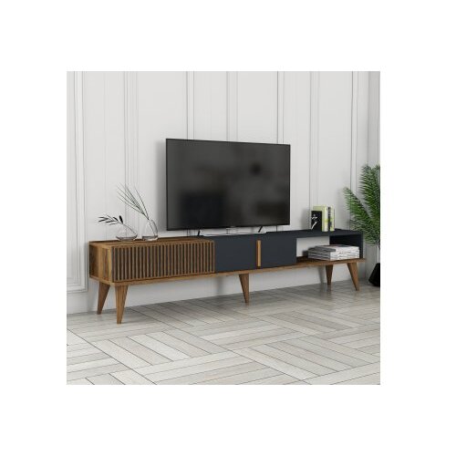 Hanah home Stalak za televizor, Milan Alt - Walnut, Anthracite Cijene