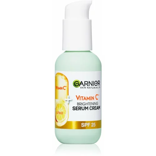 Garnier Skin Naturals Vitamin C Serum Cream serum za obraz 50 ml za ženske