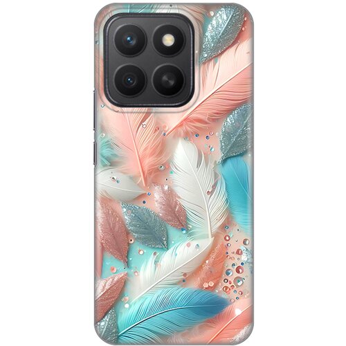  torbica silikonska print za honor X8c pastel feathers Cene