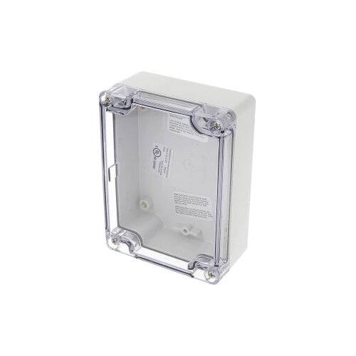Hammond Electronics 1554NL2GYCL kućište 119 x 119 x 45 polikarbonat svijetlosiva 1 kom. Cene