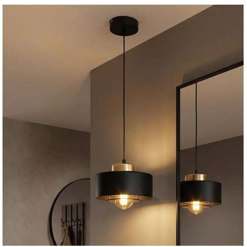  Brilagi - Visilica na sajli 1xE27/60W/230V prečnik 20 cm crna/zlatna Cene