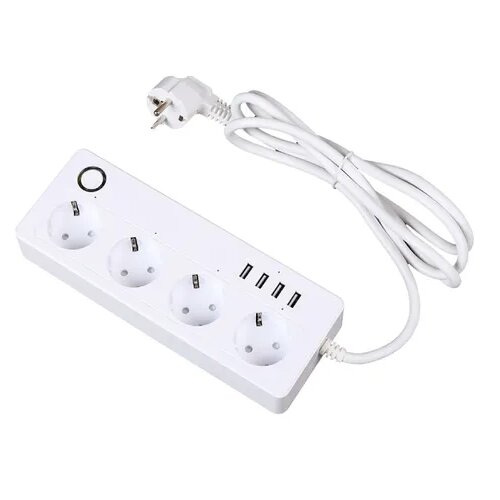 Moye VOLTAIC SMART POWER STRIP V2 4 EU PLUGS + 4 USB PLUGS 3680W 16A PAMETNA RAZDELILNA LETEV Cene