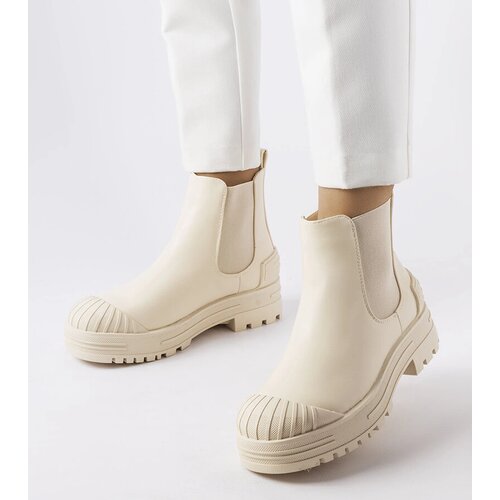 Gemre Beige workers with rubber inserts Lange Cene