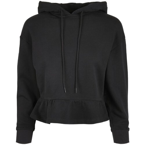 UC Ladies Women&amp;#039;s Organic Volants Hoody Black Slike