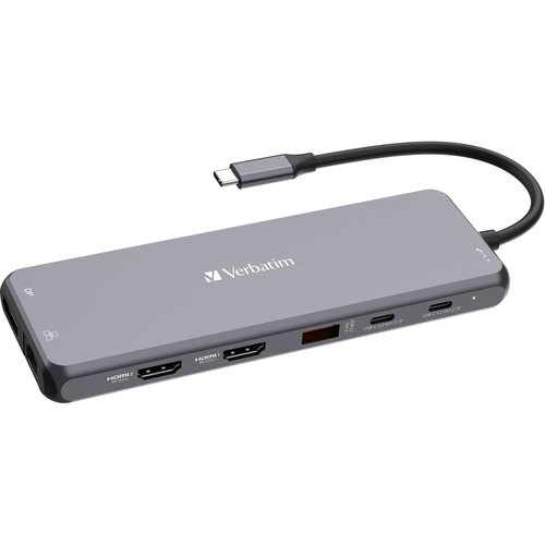 Verbatim USB-C Pro Multiport Hub 13 Port CMH-13 32153 Slike