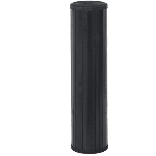  Tepih pravokutni crni 70 x 300 cm od bambusa Slike