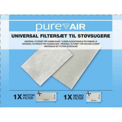Pure Air Univerzalni set filtrov za sesalnik (5000257141) Slike