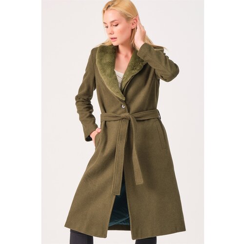 Dewberry Z6671 WOMEN'S COAT-GREEN Cijene