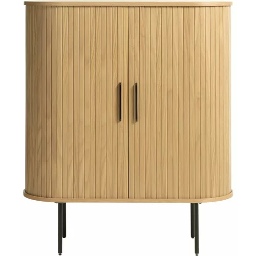 Unique Furniture Ormarić u dekoru hrasta u prirodnoj boji 100x118 cm Nola -
