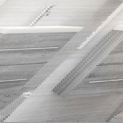 vidaXL Ormarić za umivaonik boja hrasta sonome 60x38,5x48 cm drveni Cijene