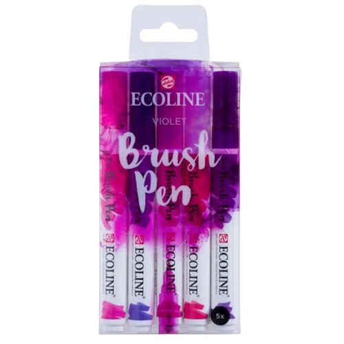 Royal Talens talens ecoline, marker, set, violet, 5K Cene