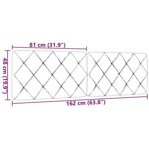  Jastuk za uzglavlje smeđesivi 160 cm od tkanine Slike
