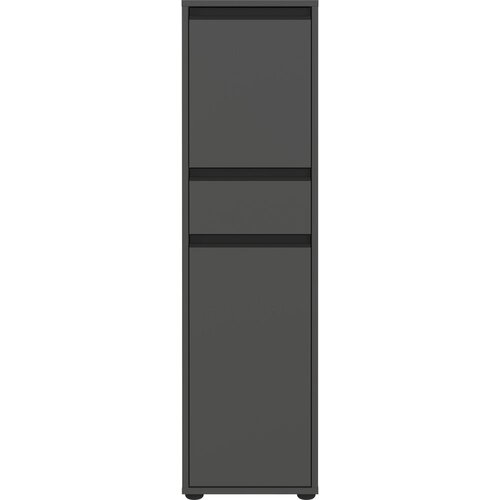 Germania Antracitno siva visoka/ozka kopalniška omarica 33x121 cm Lemont – Cene