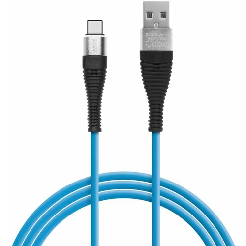 Delight Kakovosten podatkovni USB-C PVC kabel 1m 2A več barv