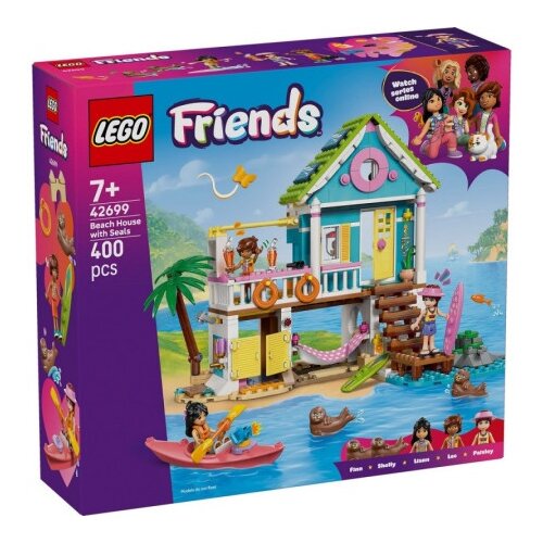 Lego friends beach house with seals ( LE42699 ) Cene