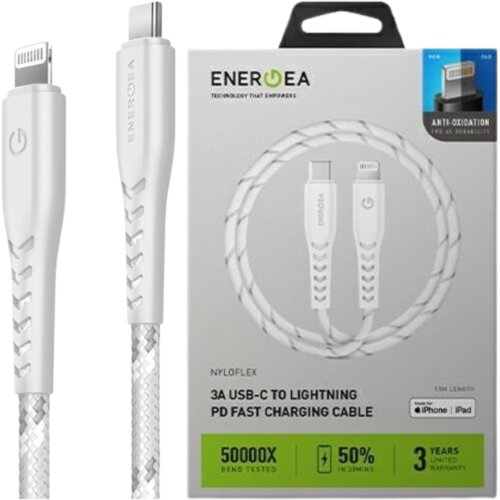 Energea KABEL USB-C ZA LIGHTNING C94 MFI 1,5M BEL HITRO POLNJENJE, (21980595) Cene