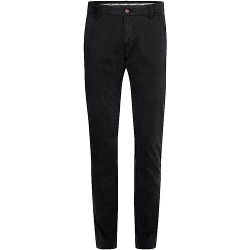 Tommy Jeans Hlače Chino / Carrot PANTALON CHINO HOMBRE DM0DM09595BDS Črna Slike