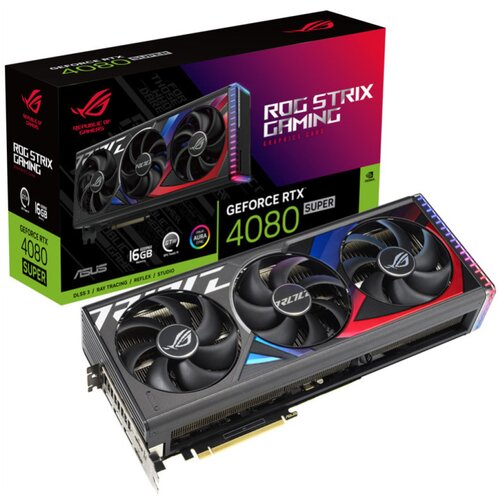 Asus nVidia GeForce RTX 4080S 16GB 256bit ROG-STRIX-RTX4080S-16G-GAMING grafička karta Slike