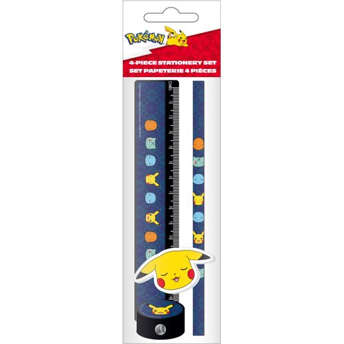 LA PLUME DOREE Pokemon - Pikachu Stationery 4 in 1 Set Cene