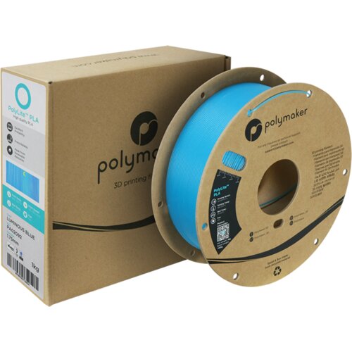Polymaker polylite luminous pla blue, 1.75 mm / 1000 g Slike