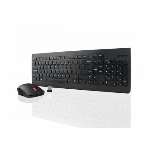 Lenovo tastatura+miš 510 bežični set /us/crna Cene