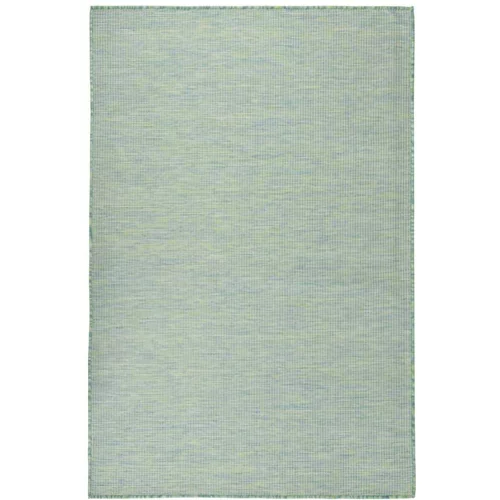 Vanjski tepih ravnog tkanja 120 x 170 cm tirkizni